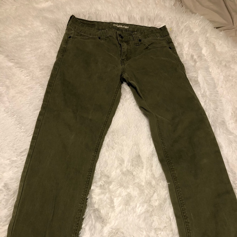 Green jeans